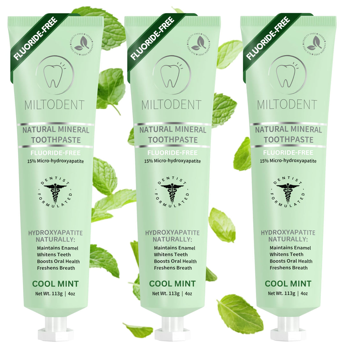 MILTODENT Hydroxyapatite Toothpaste UK